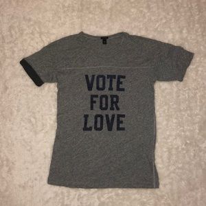 vote for love j crew